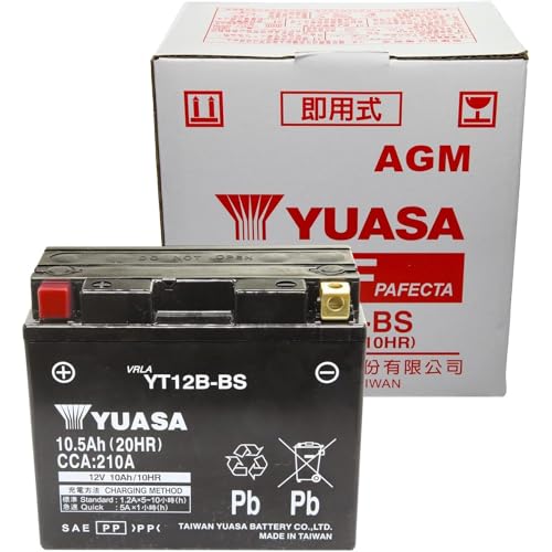 台湾ユアサ バイク用バッテリー YT12B-BS 41srFgAd+KL.jpg